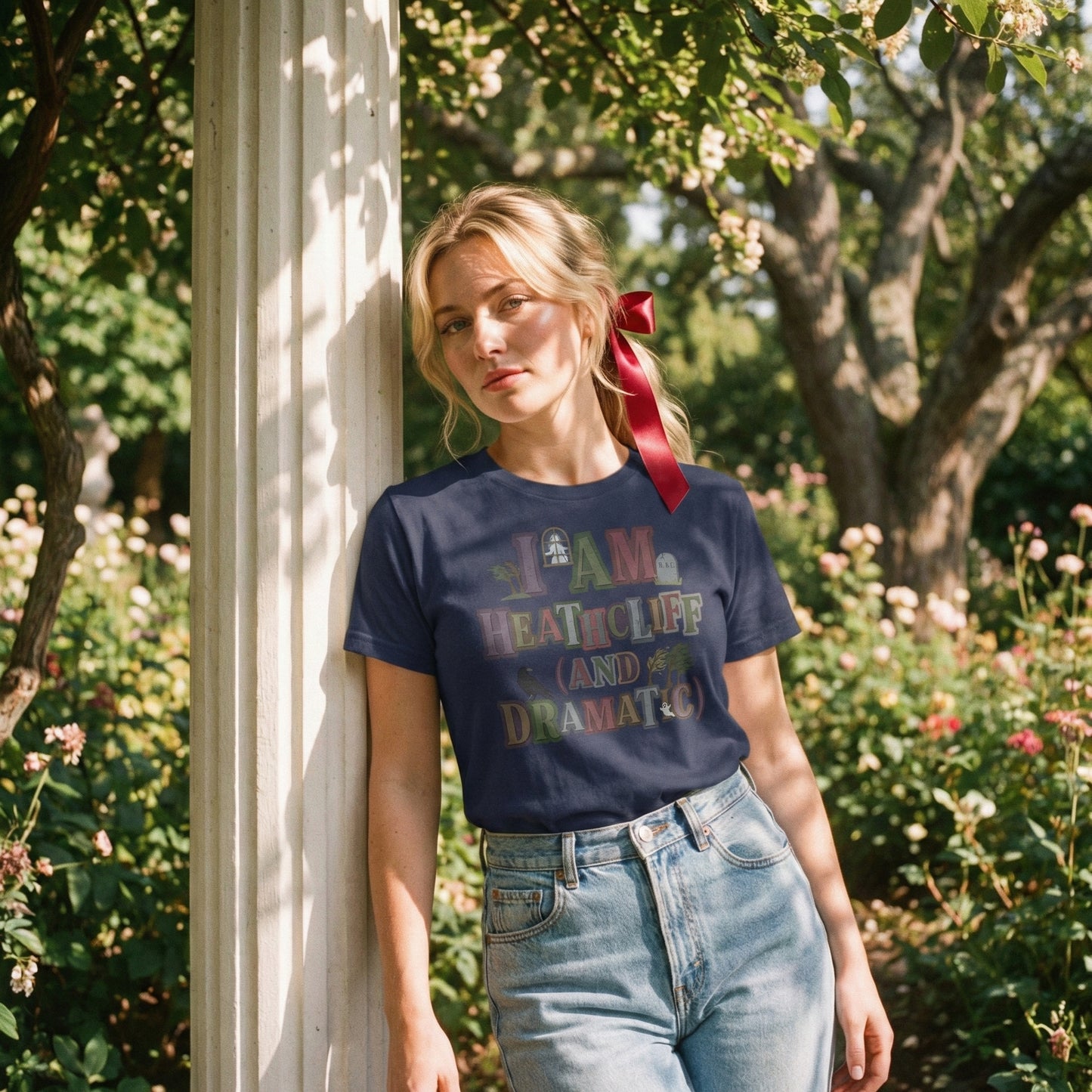 Heathcliff And Dramatic Tee
