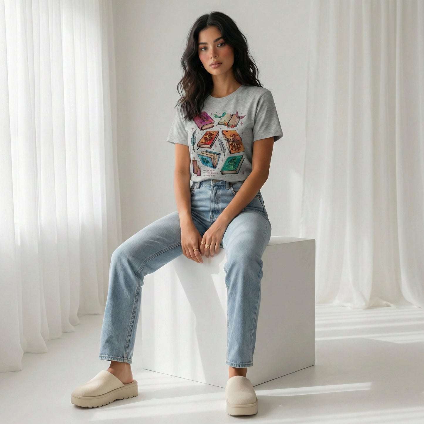 ACOTAR Book Stack Tee