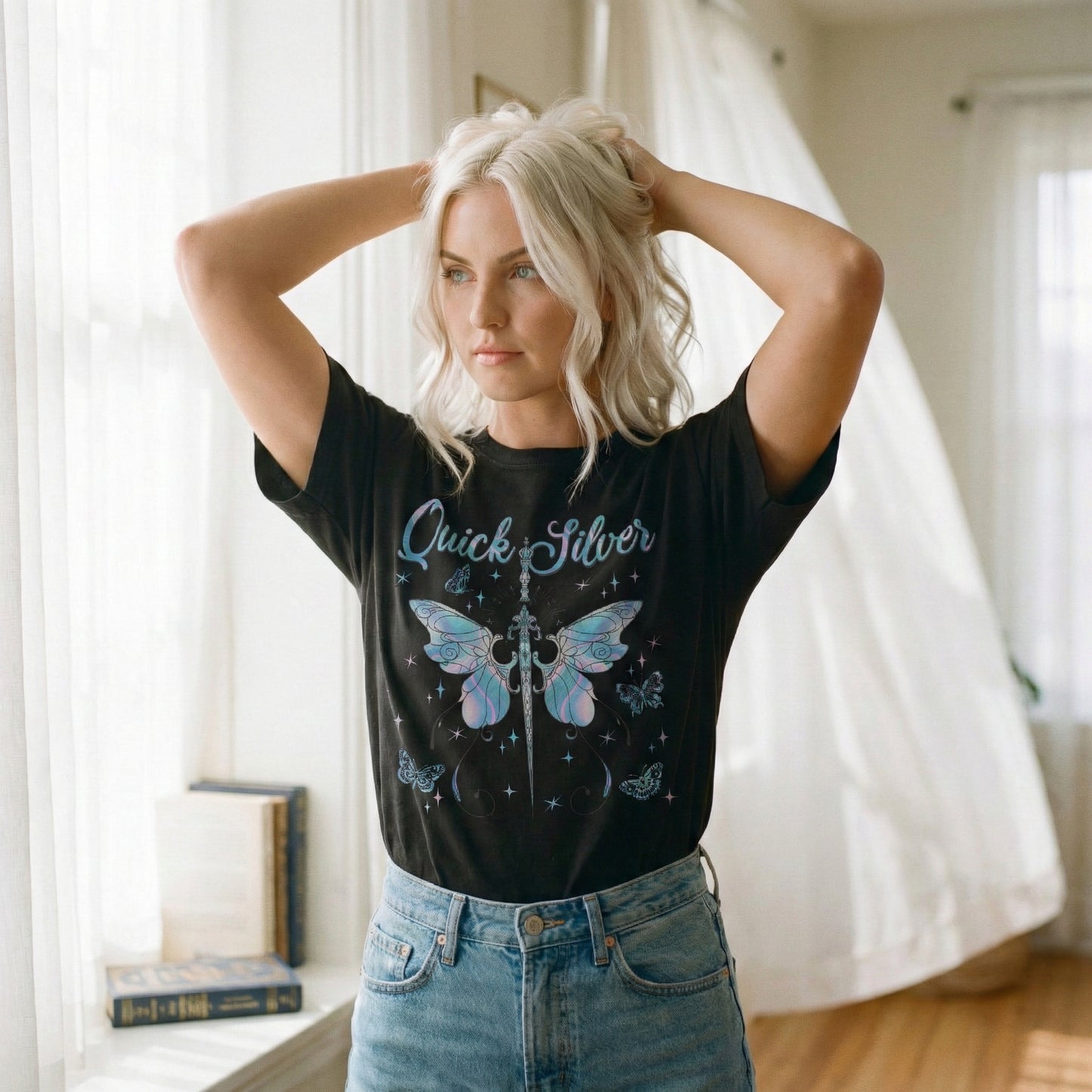 Quicksilver Butterfly Magic Tee