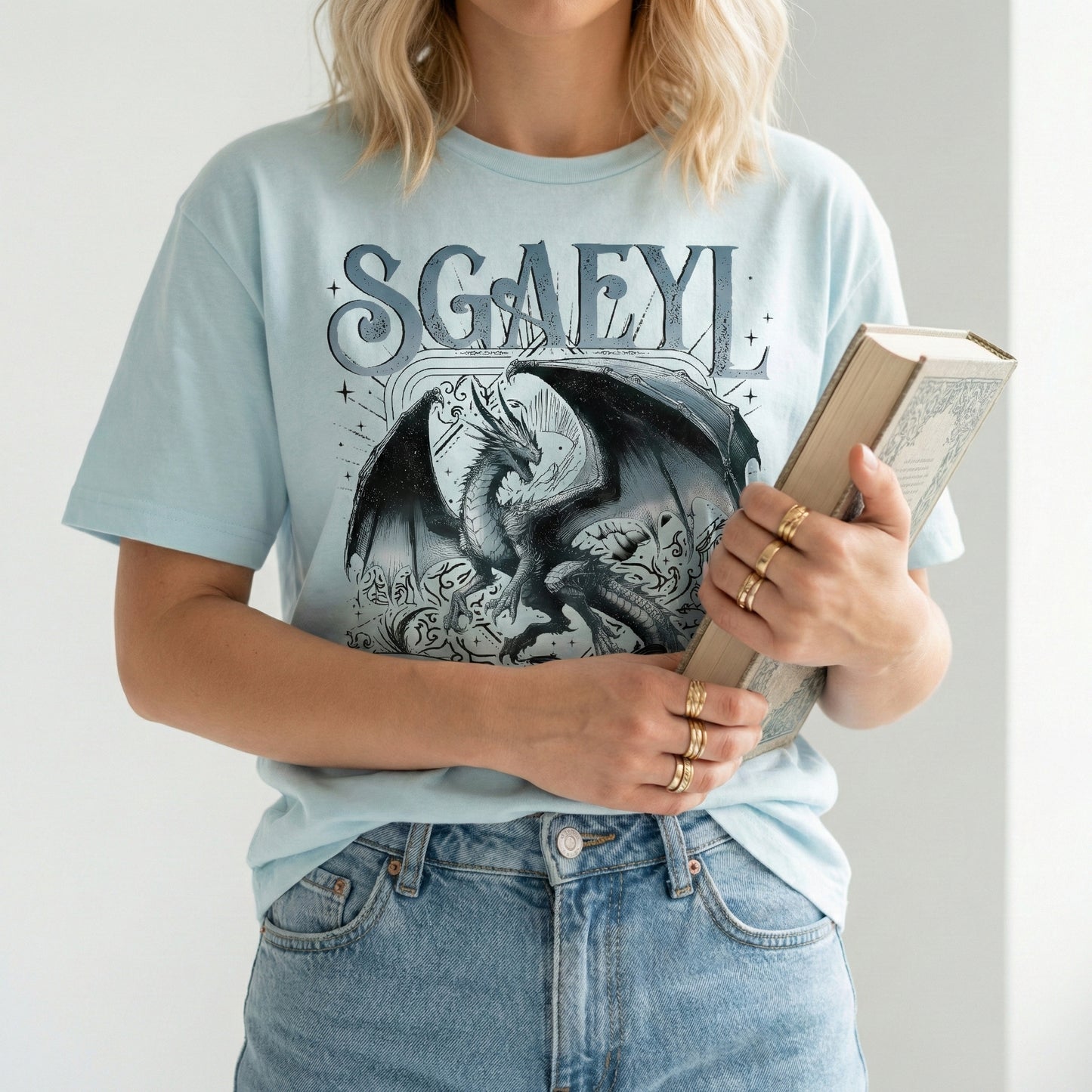 Sgaeyl The Sapphire Wind Tee