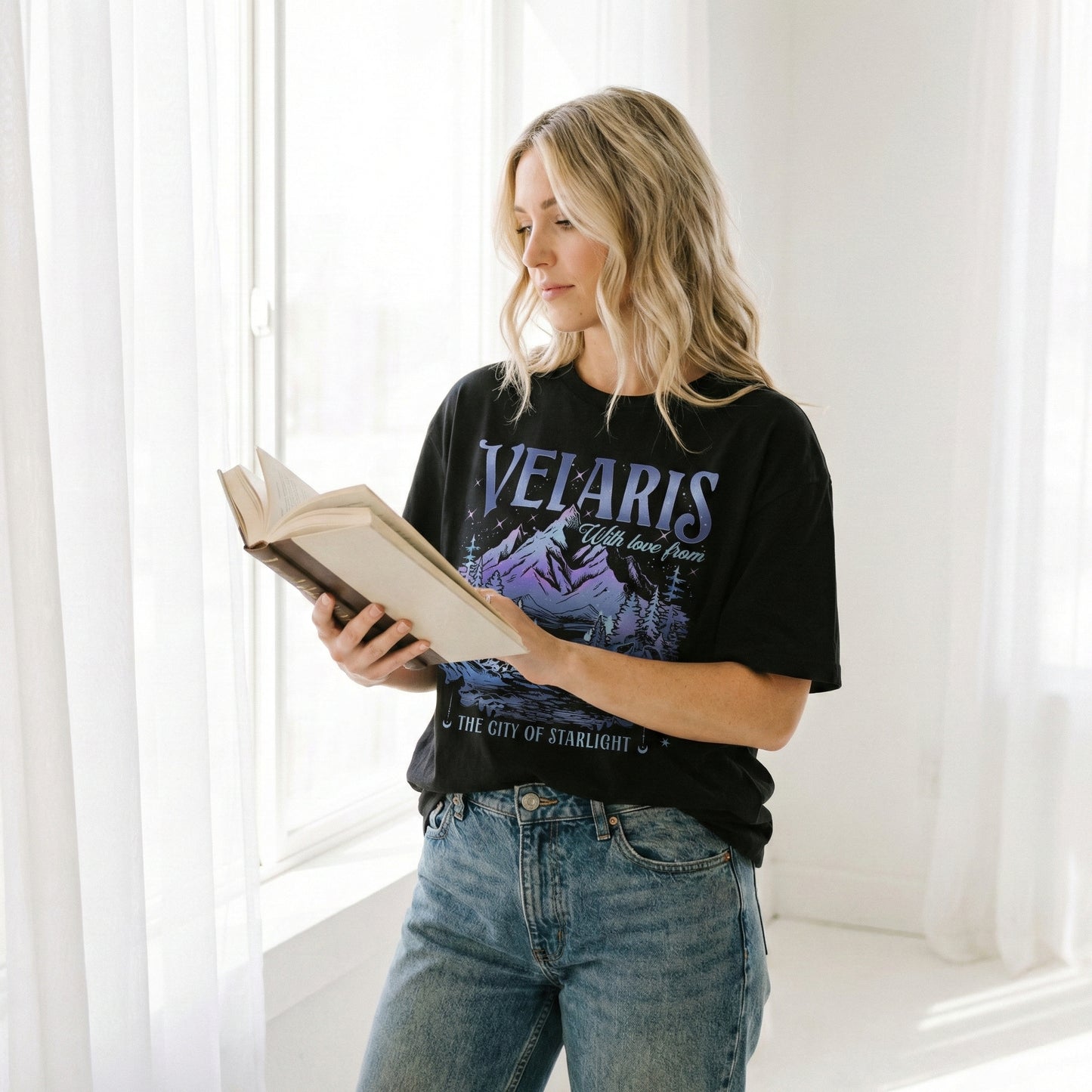 Velaris City of Starlight Tee