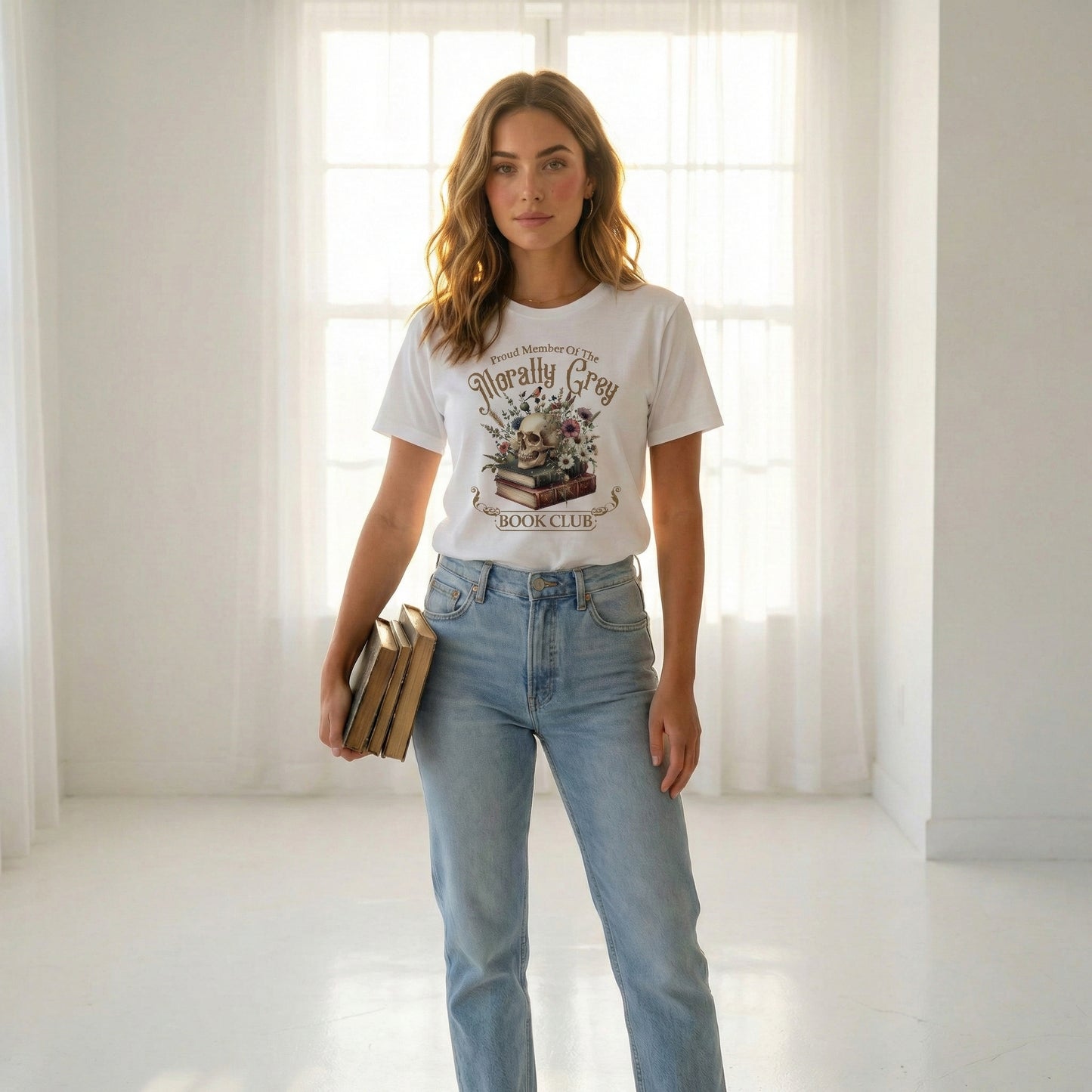 Morally Grey Book Club Tee