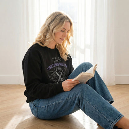 Violet Lightning Wielder Sweatshirt