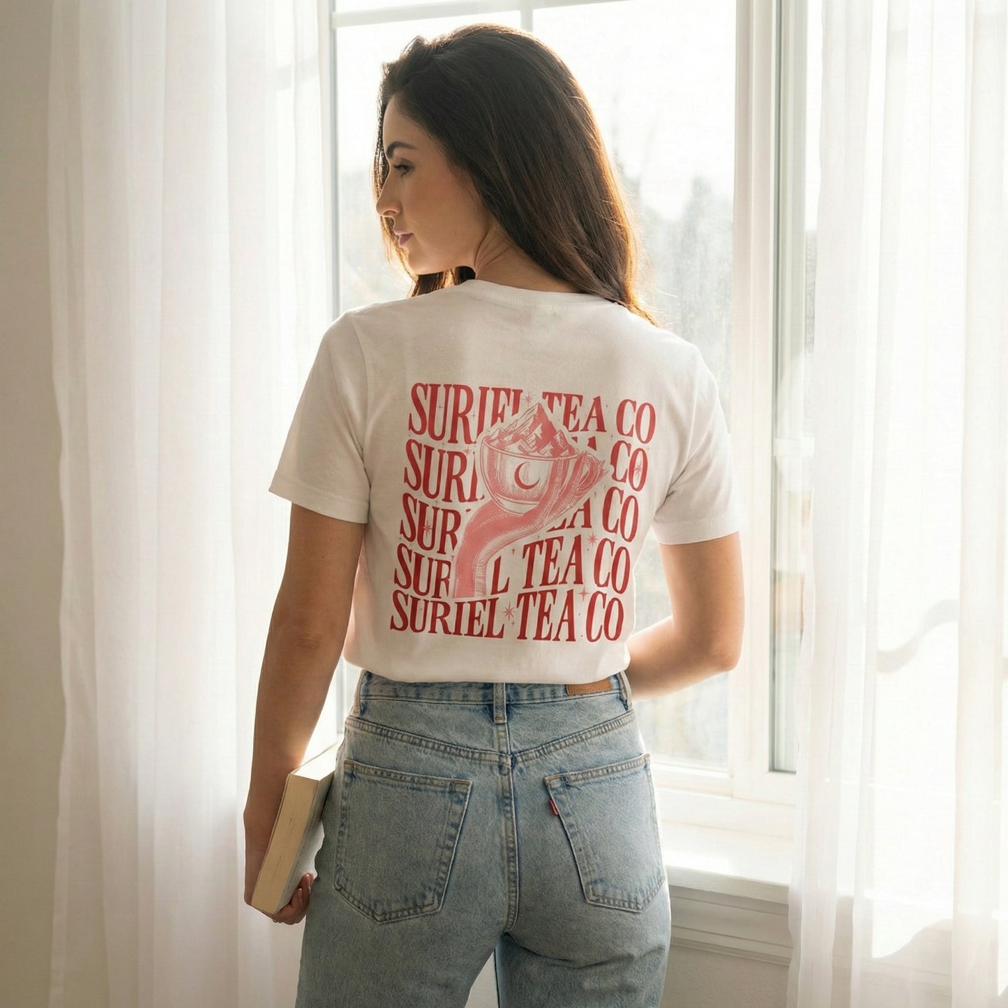 Red Suriel Tea Co Tee