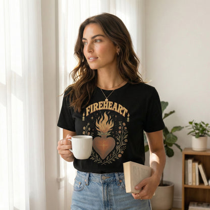 Fireheart Sacred Heart Tee