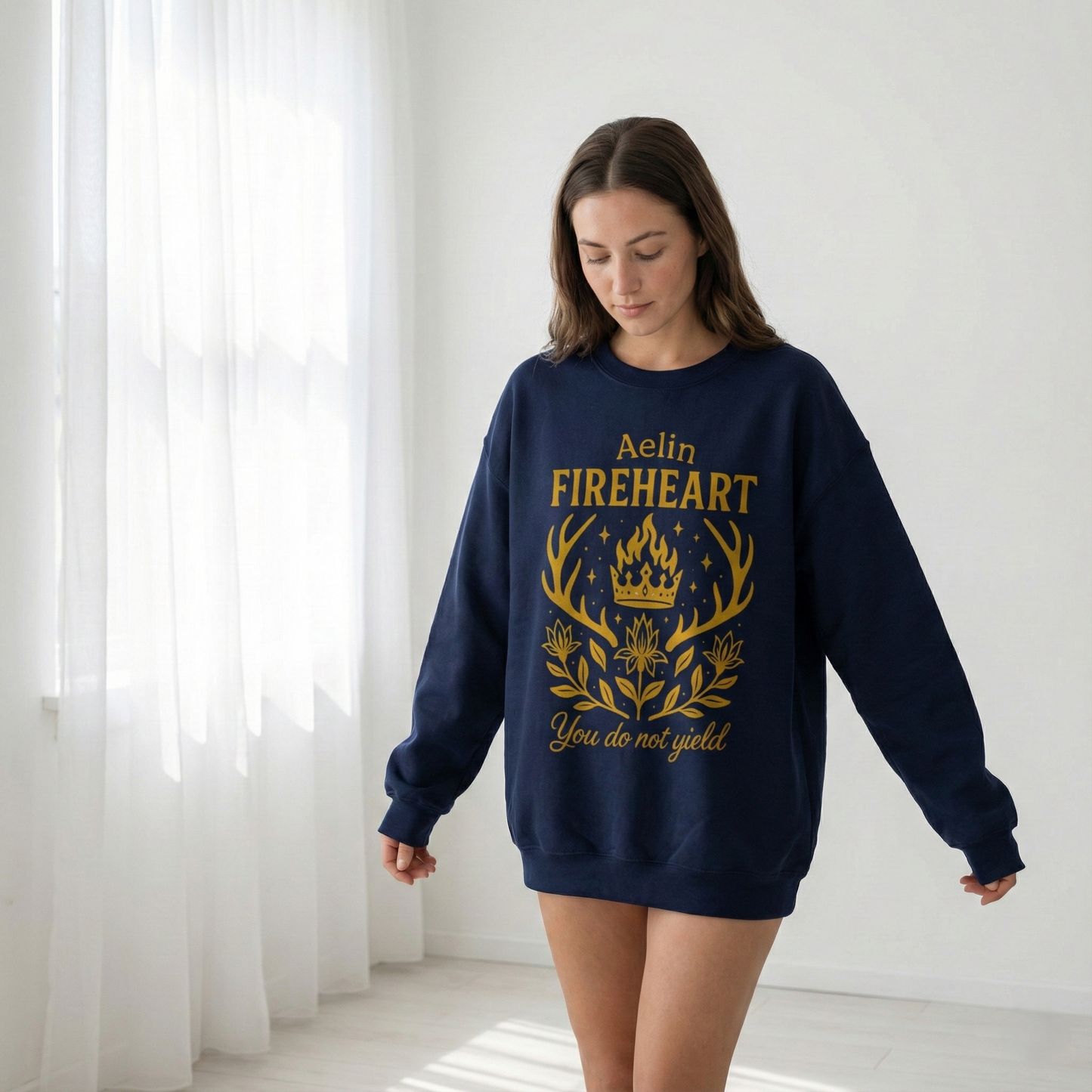 Fireheart Throne of Glass Sweater
