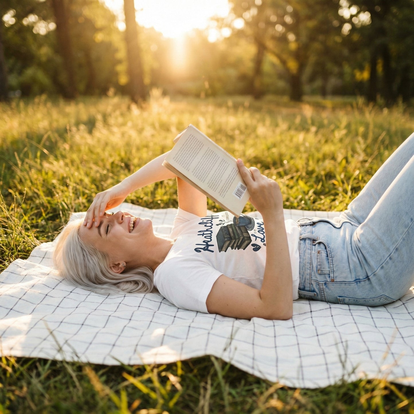 Heathcliff Love Language Tee
