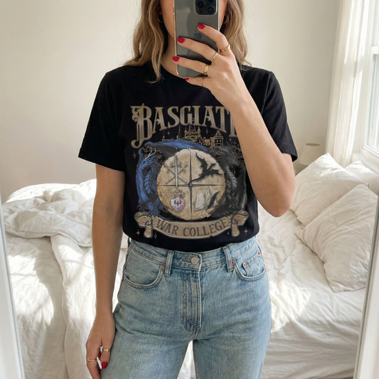 Basgiath War College Fourth Wing Inspired Tee