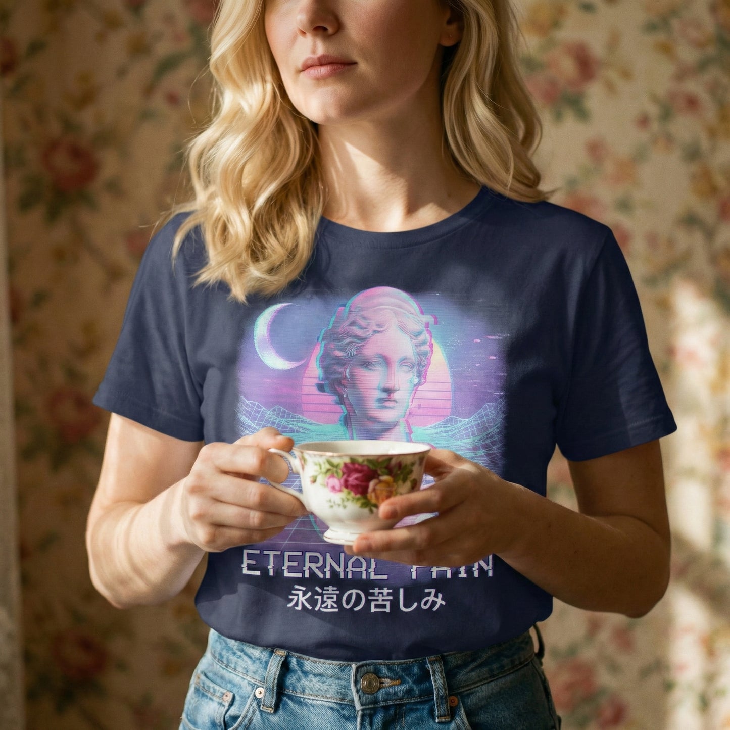 Eternal Pain Vaporwave Tee