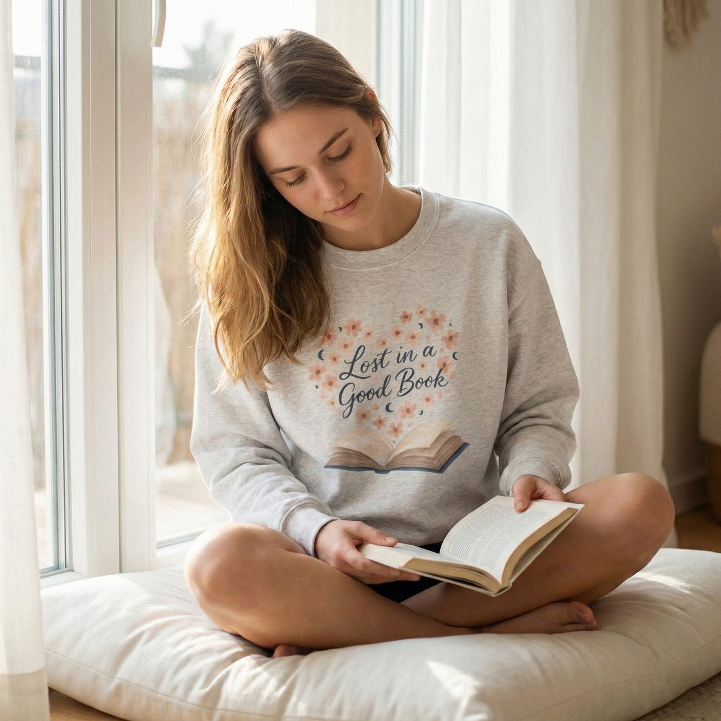 Lost in a Good Book Sweatshirt