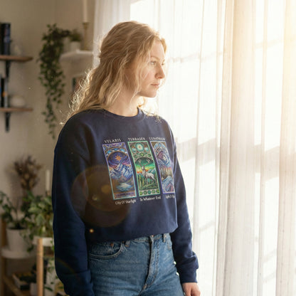 Velaris, Terrasen, Lunathion Sweatshirt