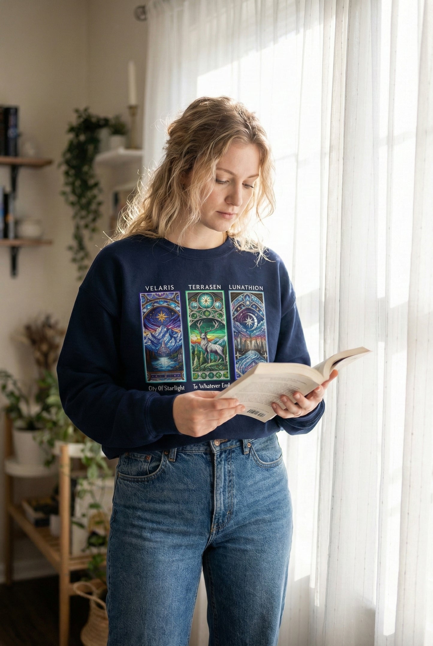 Velaris, Terrasen, Lunathion Sweatshirt