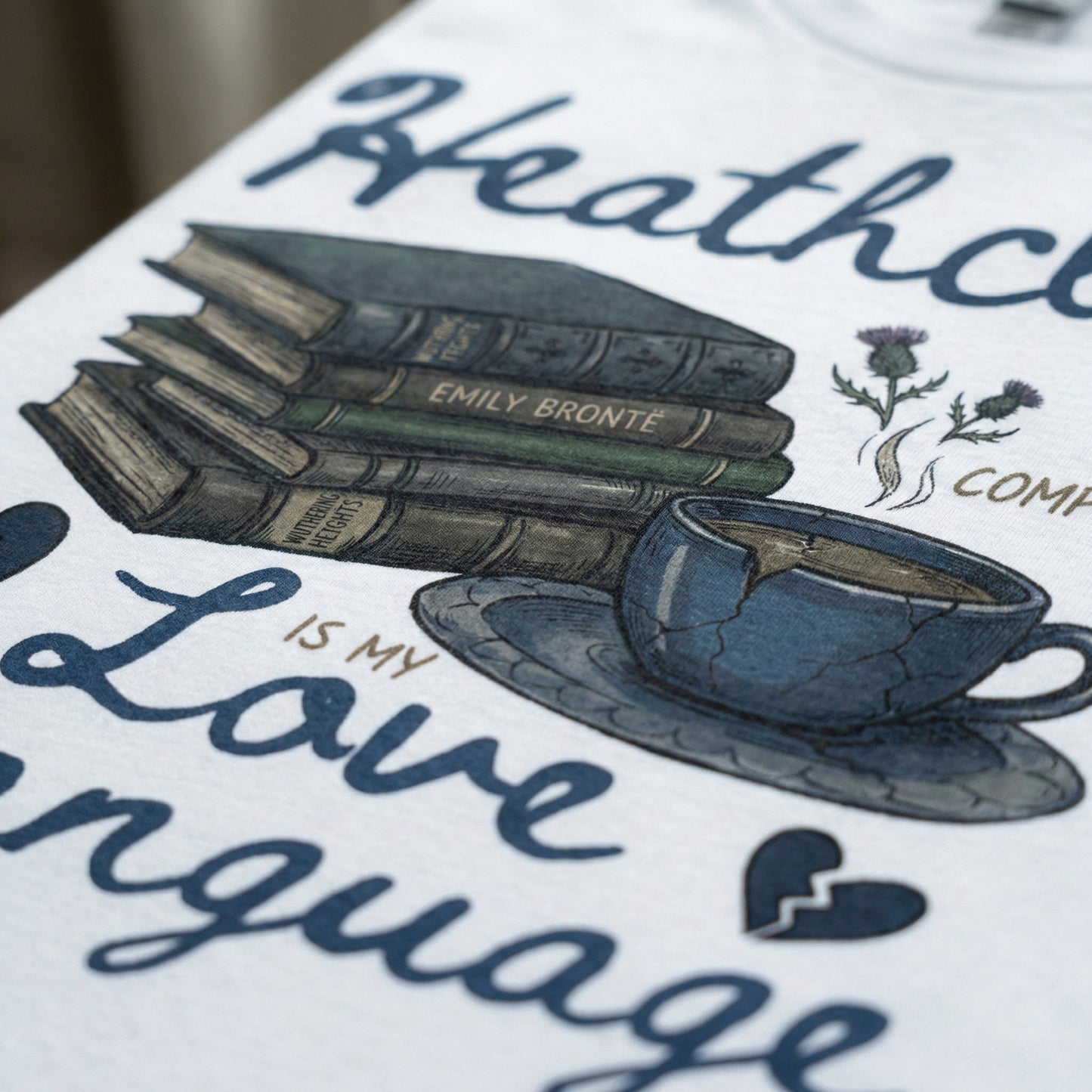 Heathcliff Love Language Tee