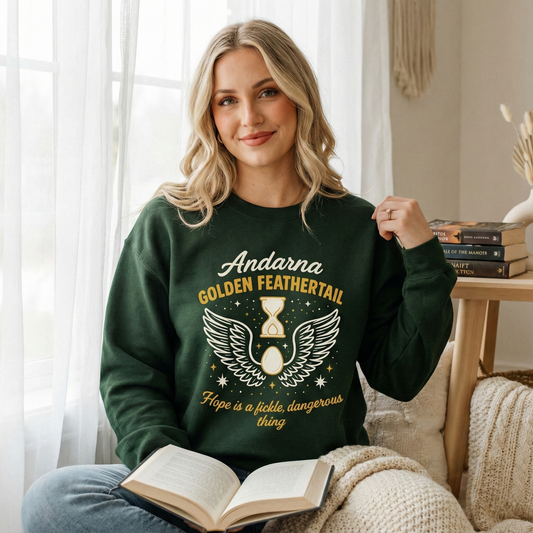 Andarna Golden Feathertail Sweatshirt