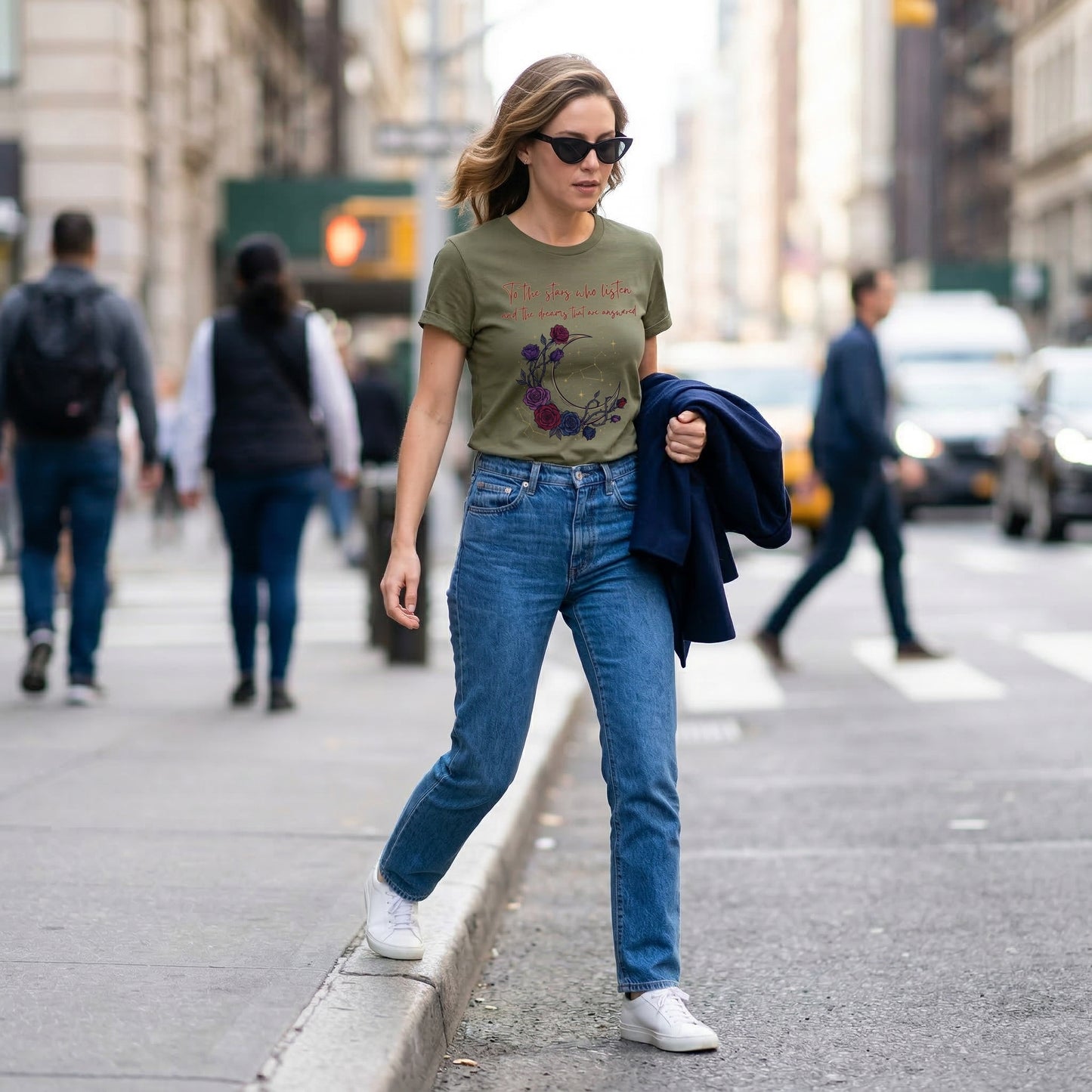Moon & Roses Bookish Tee