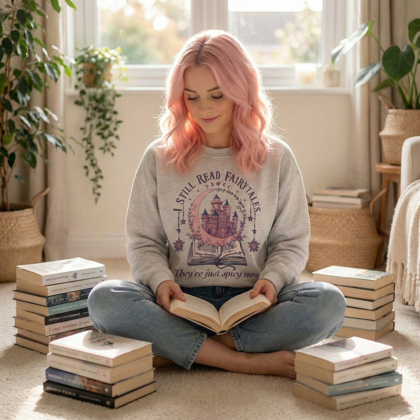 I Still Read Fairytales Sweatshirt