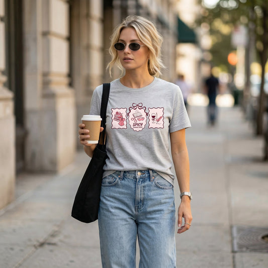 Bookish Triptych Frames Tee