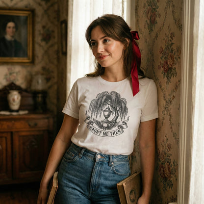 Haunt Me Then Engraving Tee