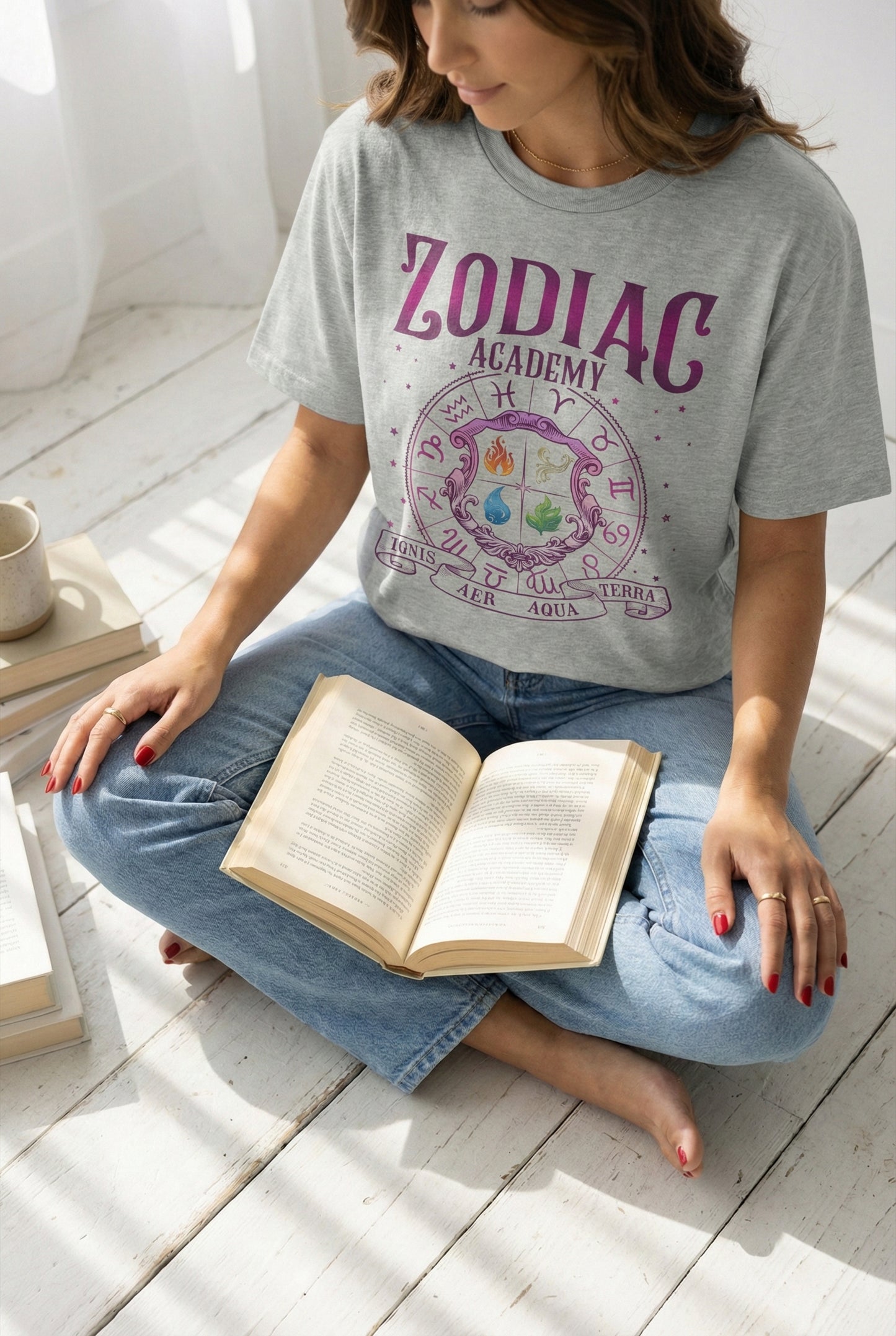 Zodiac Academy Crest Tee