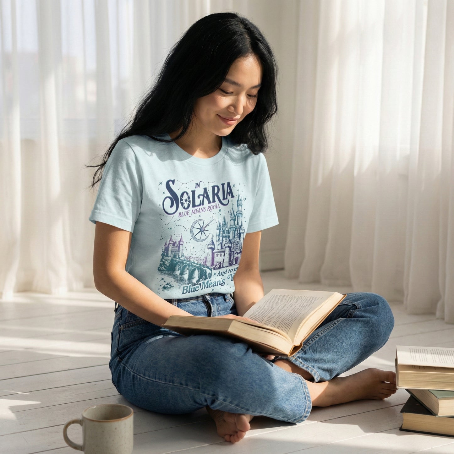 Solaria Royal Blue Tee