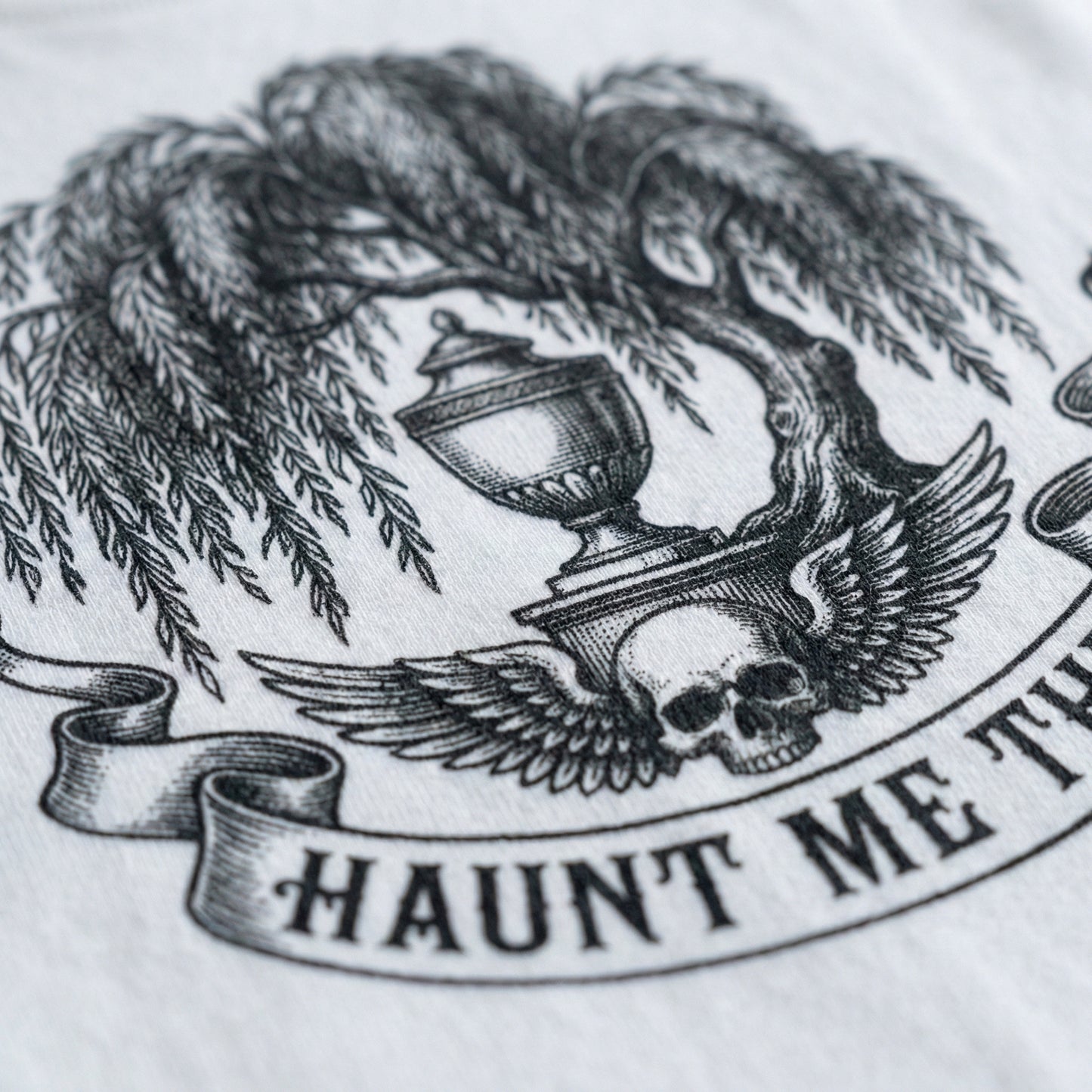 Haunt Me Then Engraving Tee
