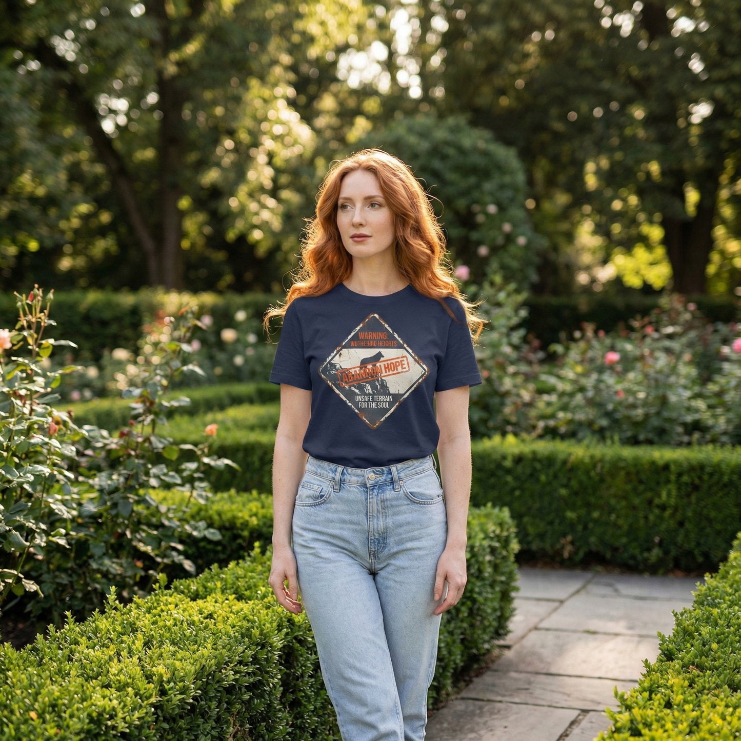 Unsafe Terrain Warning Tee