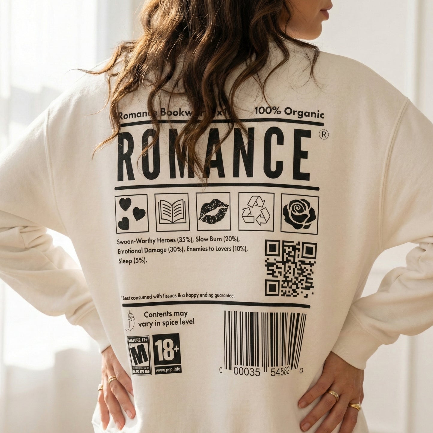 ROMANCE BOOKWORM Sweatshirt