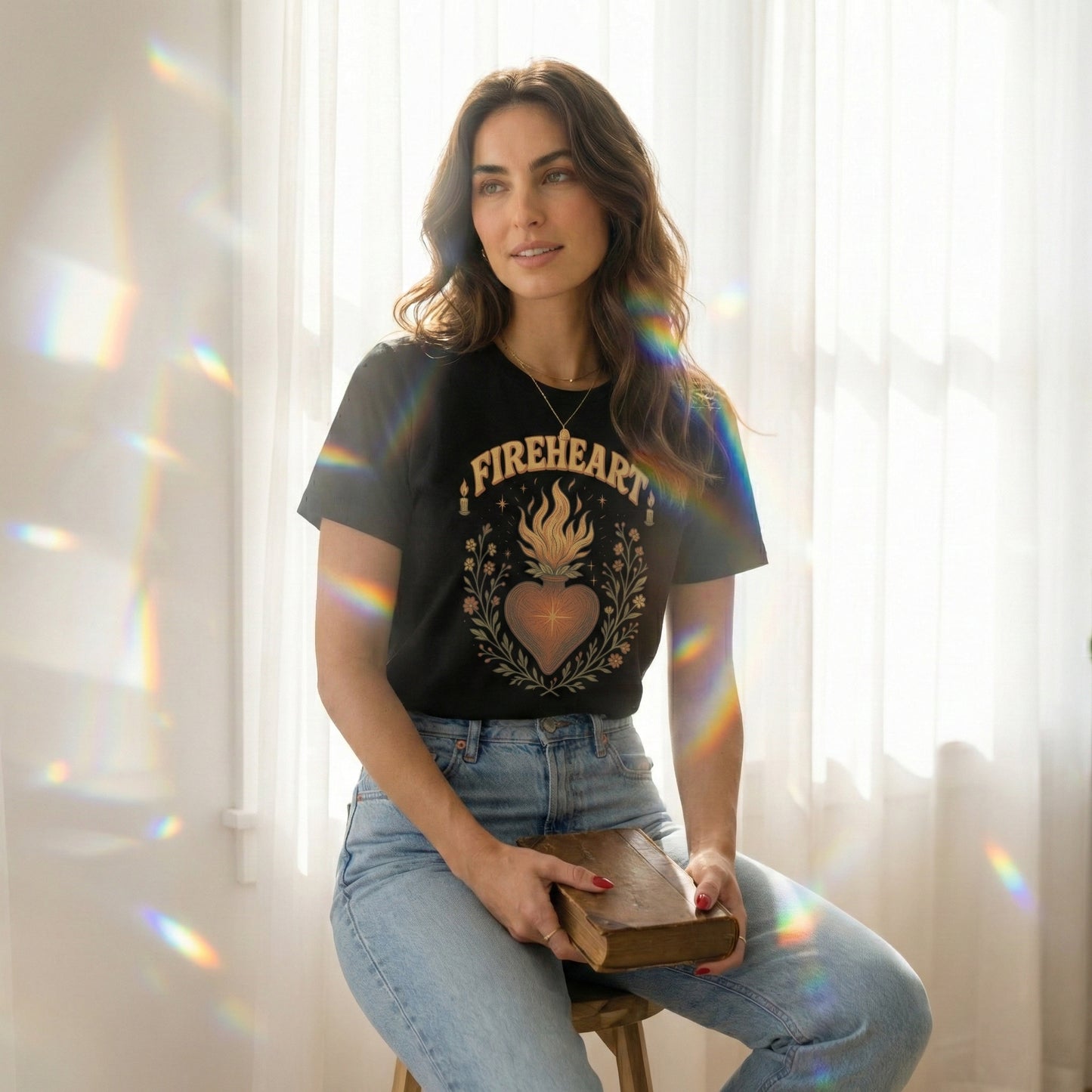 Fireheart Sacred Heart Tee