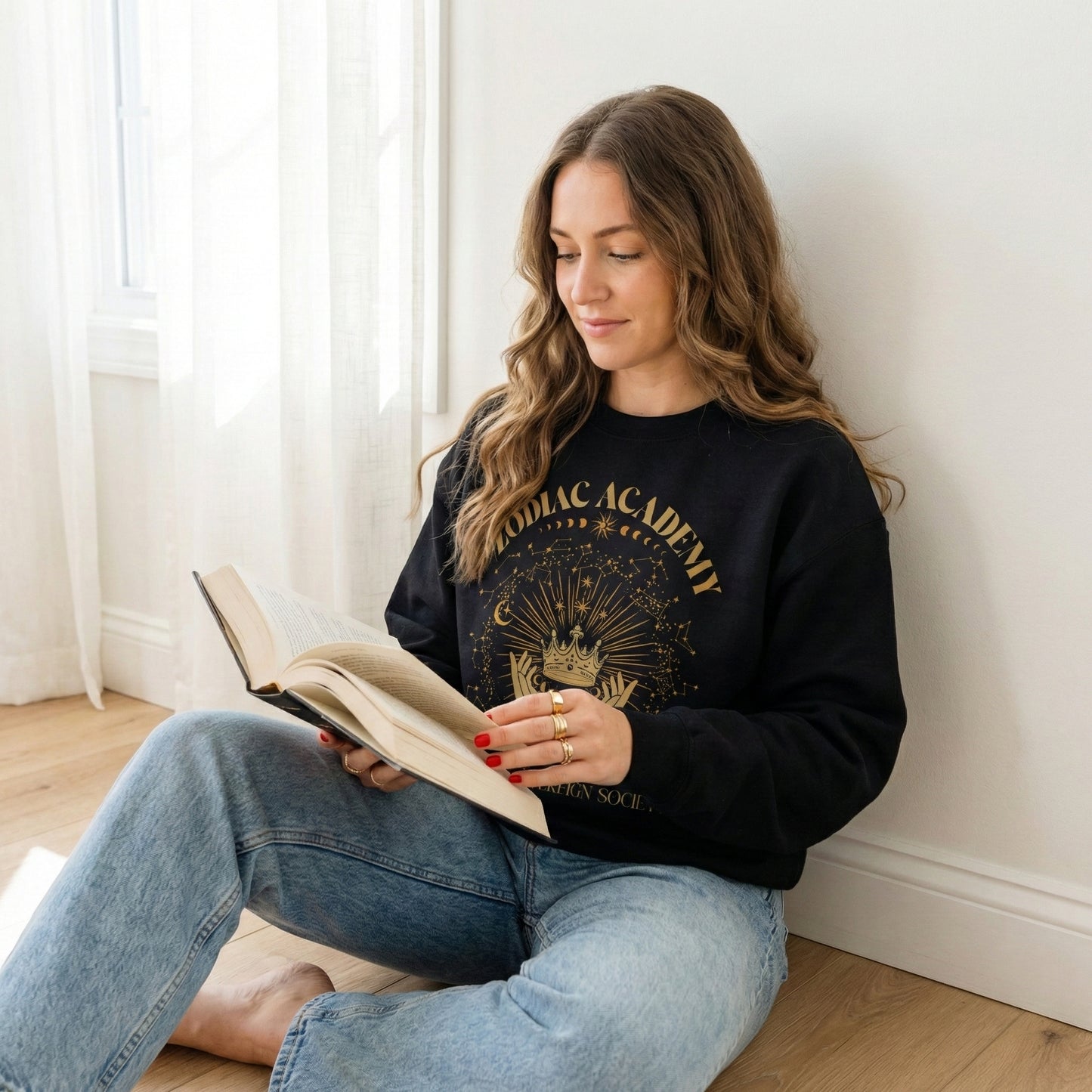 Zodiac Academy Almighty Sovereign Society Sweater