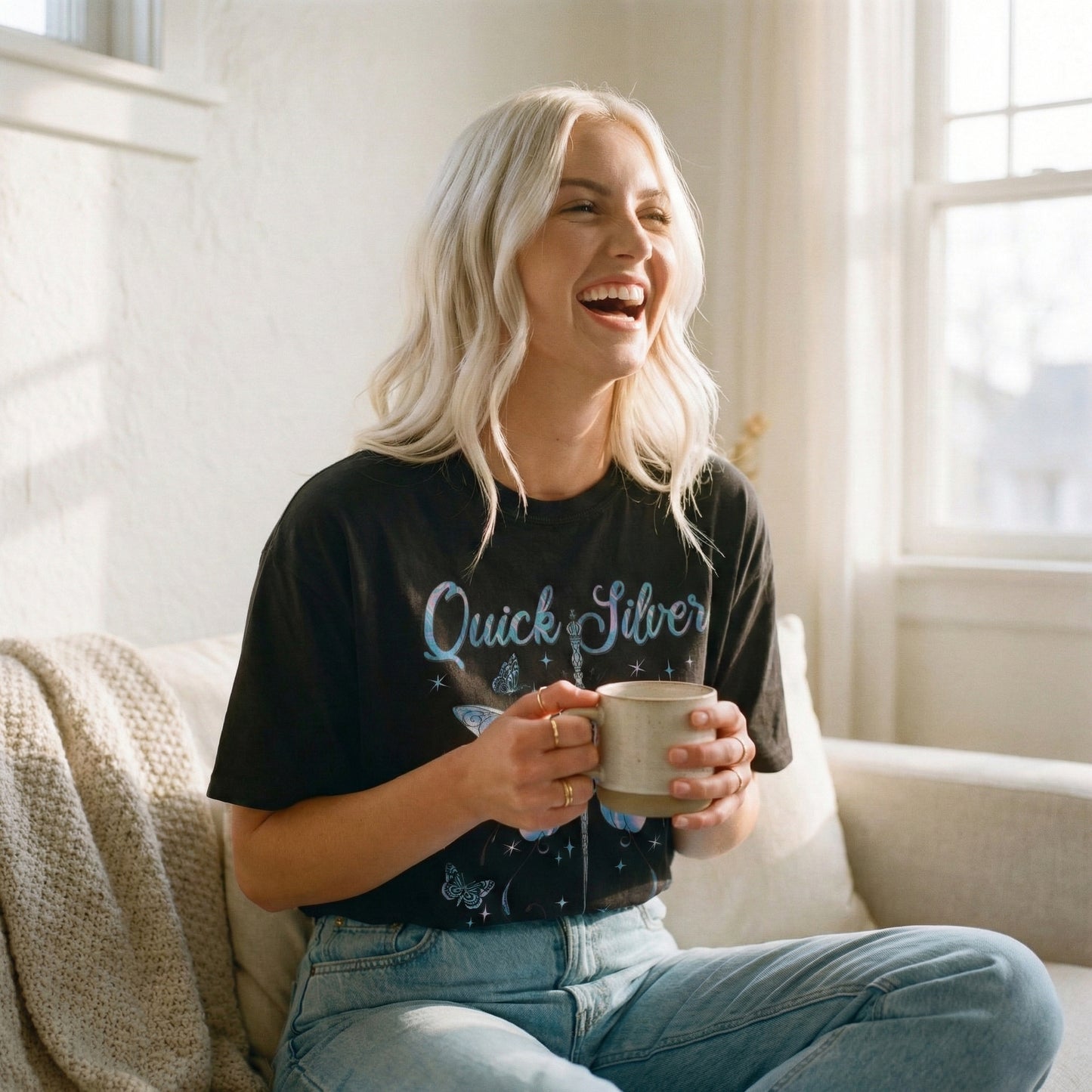 Quicksilver Butterfly Magic Tee