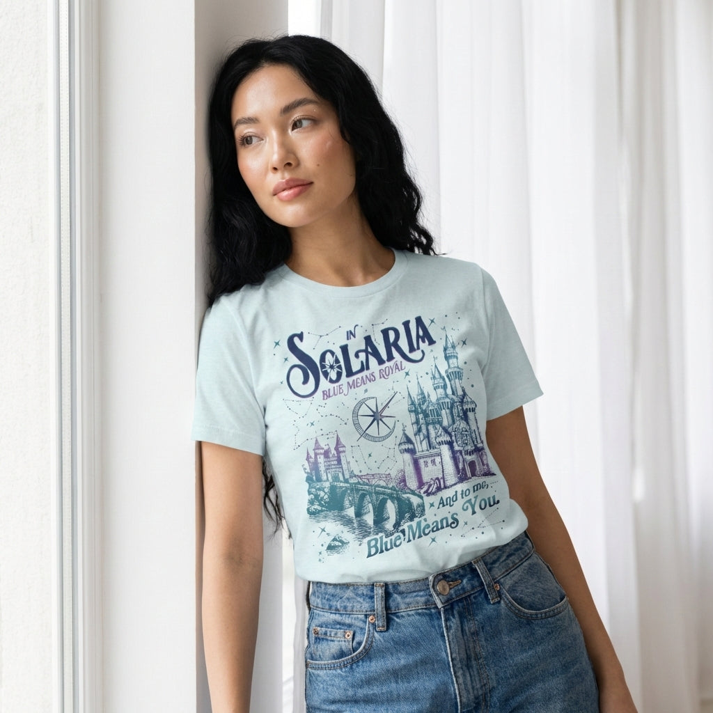 Solaria Royal Blue Tee