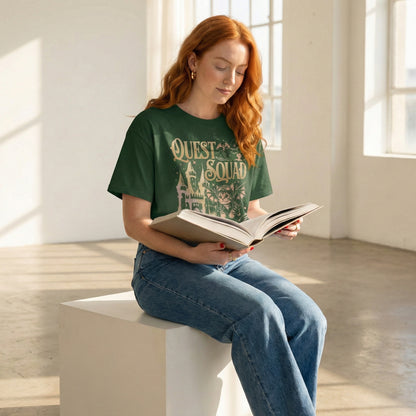Quest Squad Cat Tee
