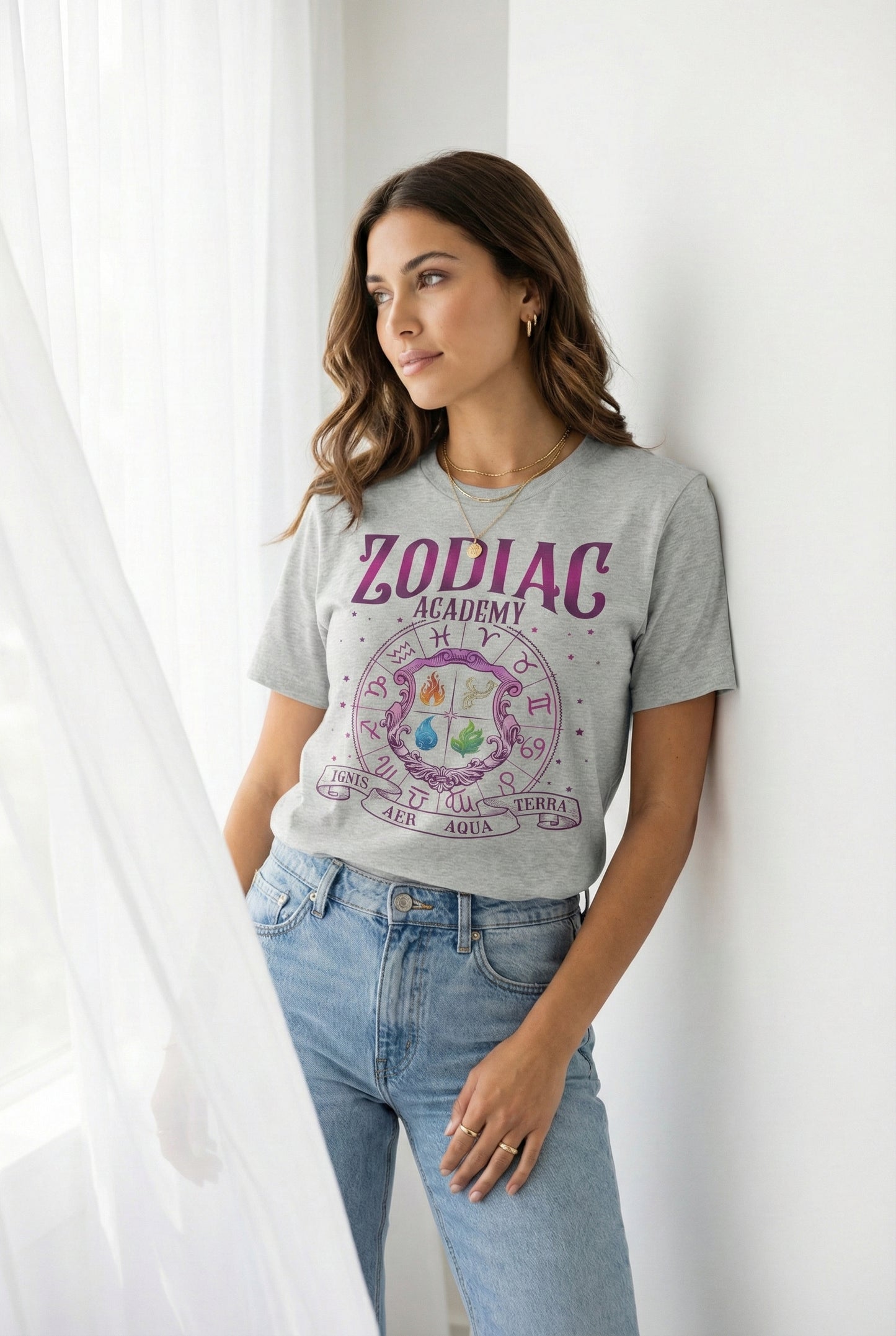 Zodiac Academy Crest Tee