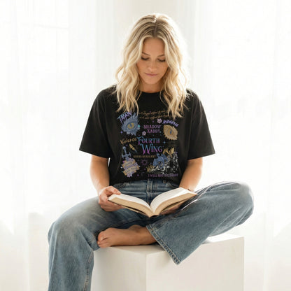 Fourth Wing Riders Tee