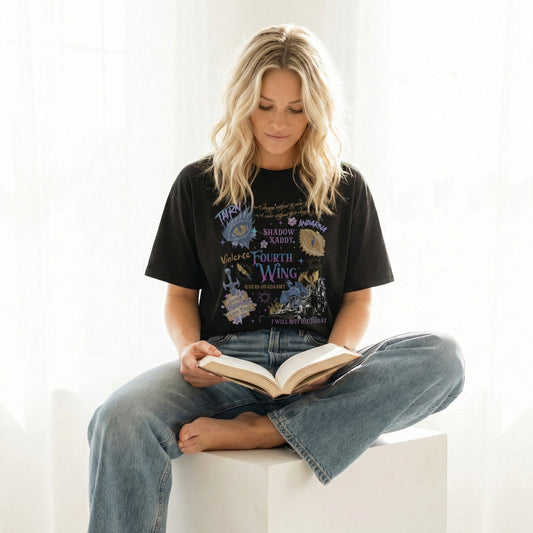 Fourth Wing Riders Tee