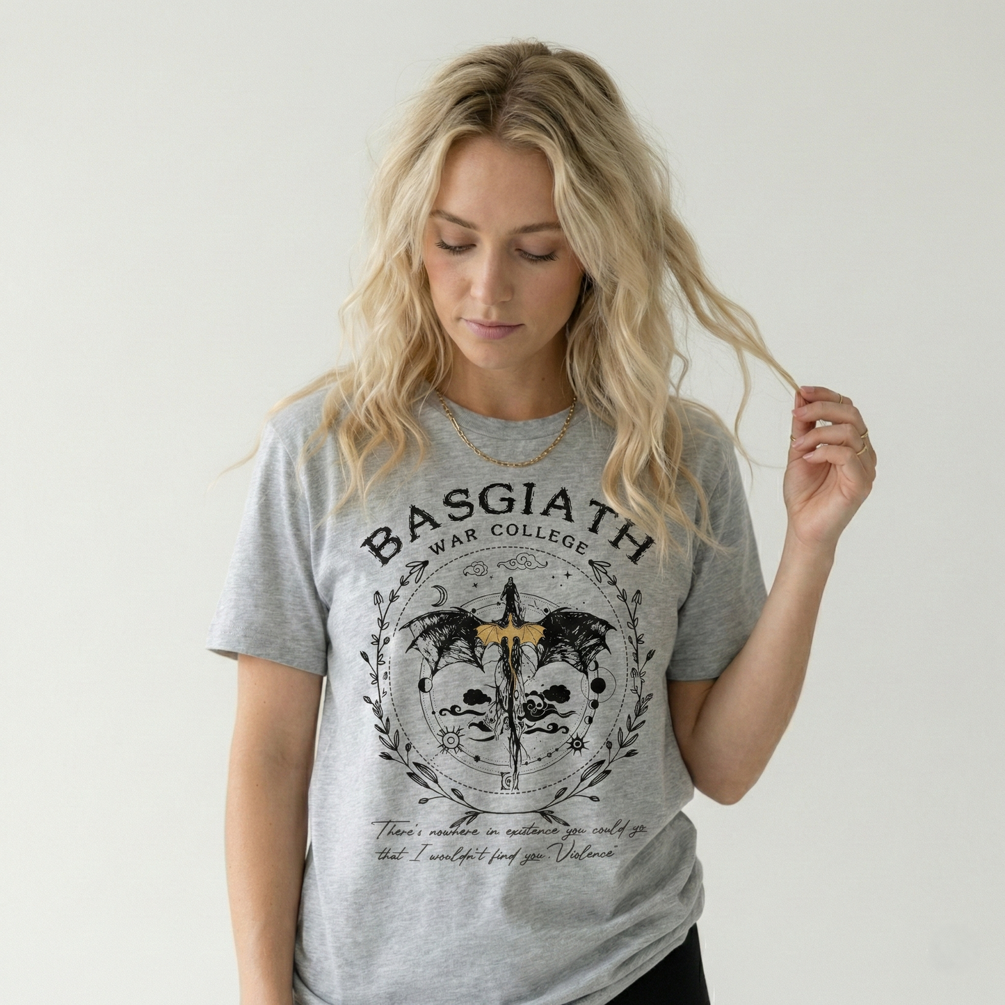 Basgiath War College Crest Tee