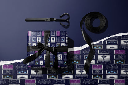 Luxury ACOTAR Velaris Wrapping Paper - MagicMerchEmporium