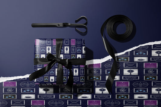 Luxury ACOTAR Velaris Wrapping Paper - MagicMerchEmporium