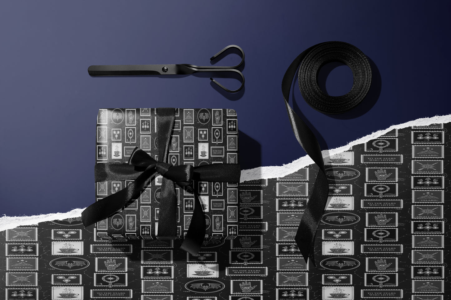Night Court Wrapping Paper - MagicMerchEmporium