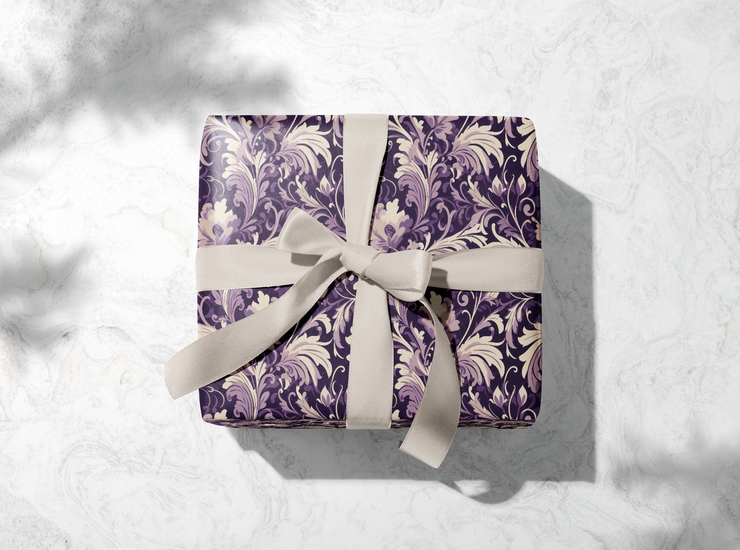 Art Nouveau Floral Wrapping Paper