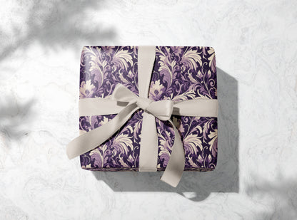 Art Nouveau Floral Wrapping Paper