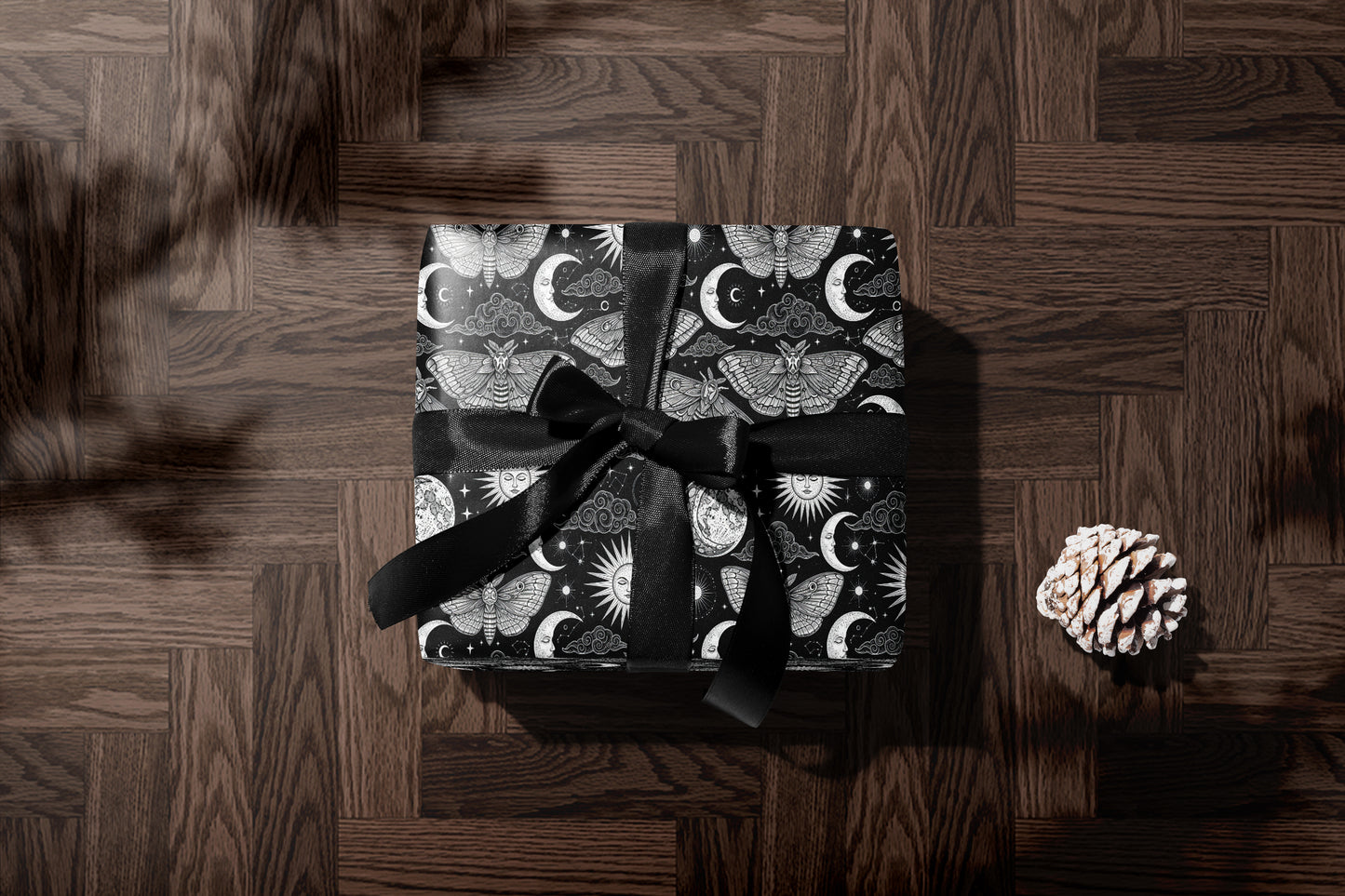 Mystic Moon Phases Wrapping Paper