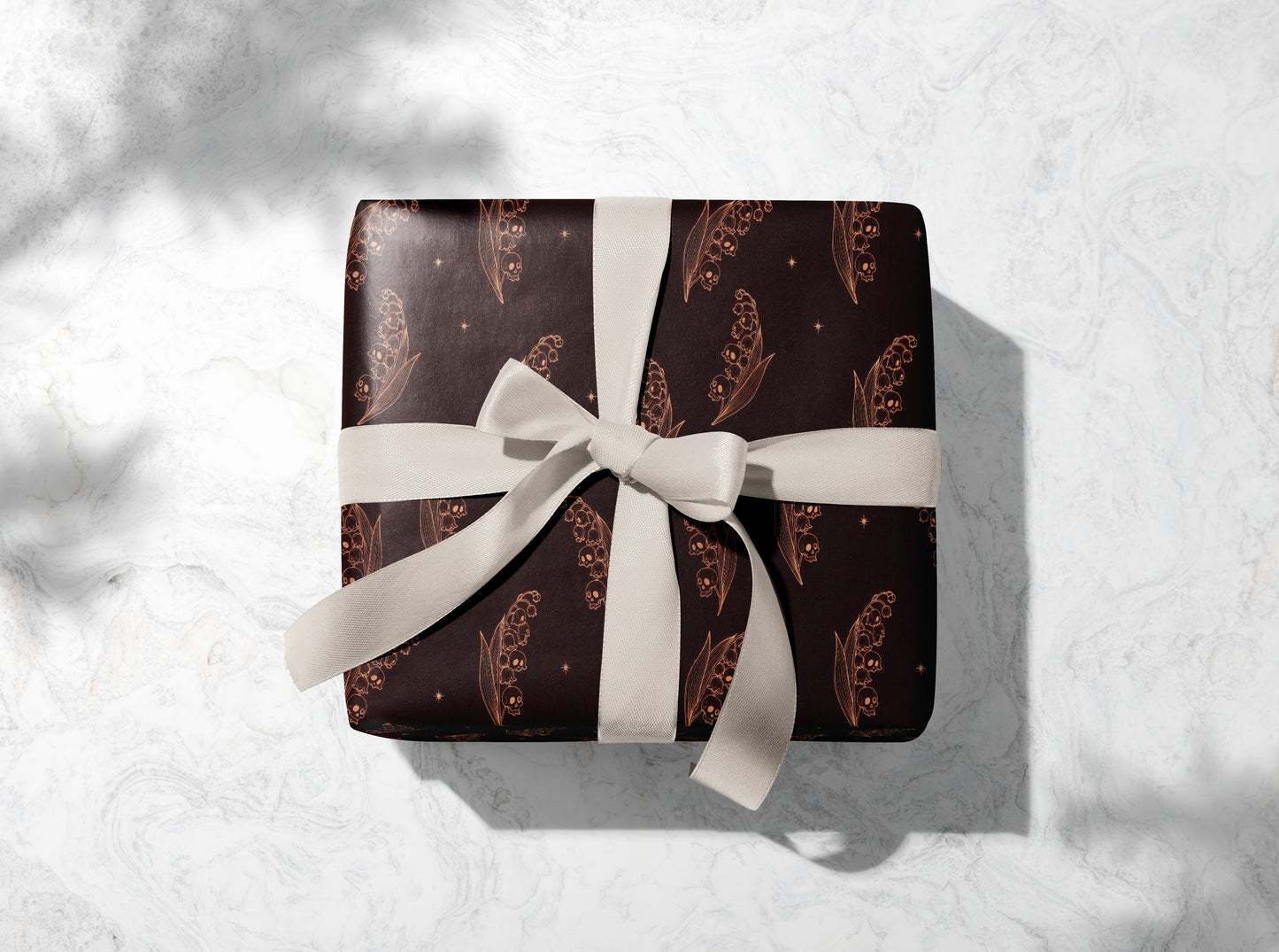 Gothic Lily of the Valley Wrapping Paper