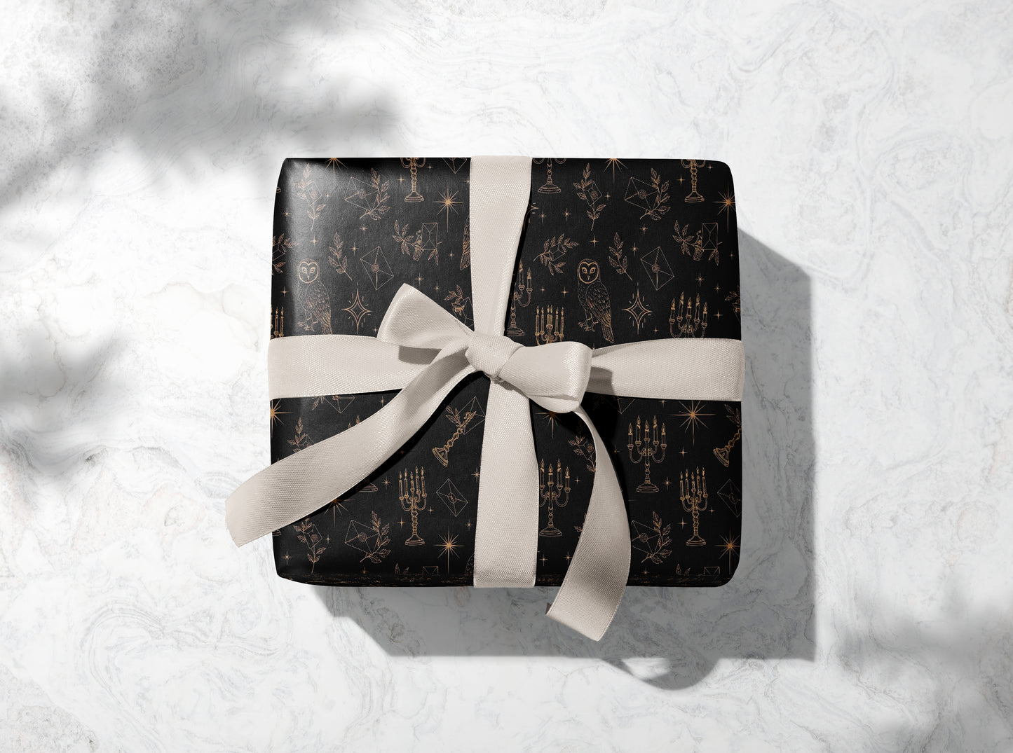 Witchy Star Pattern Wrapping Paper