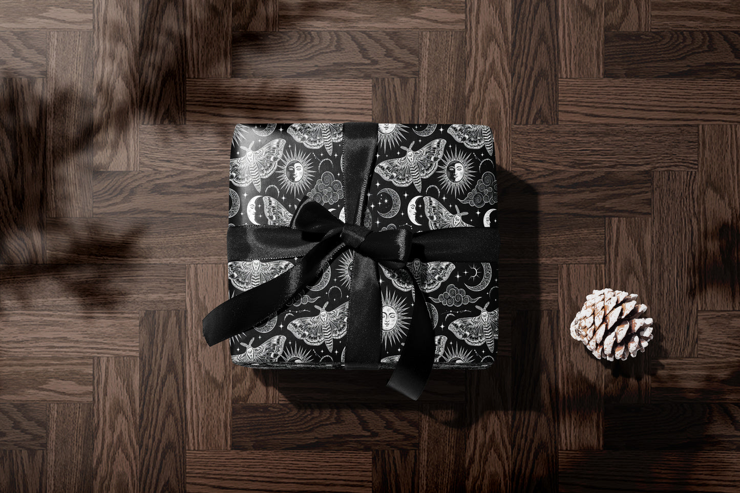 Lunar Moth Wrapping Paper
