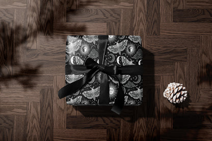 Lunar Moth Wrapping Paper