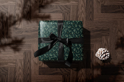 Fireheart Throne of Glass Wrapping Paper - MagicMerchEmporium