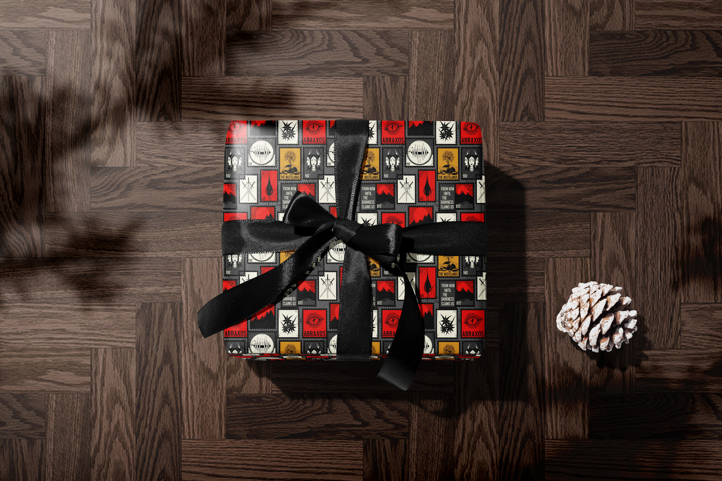 Throne of Glass Abraxos Wrapping Paper - MagicMerchEmporium