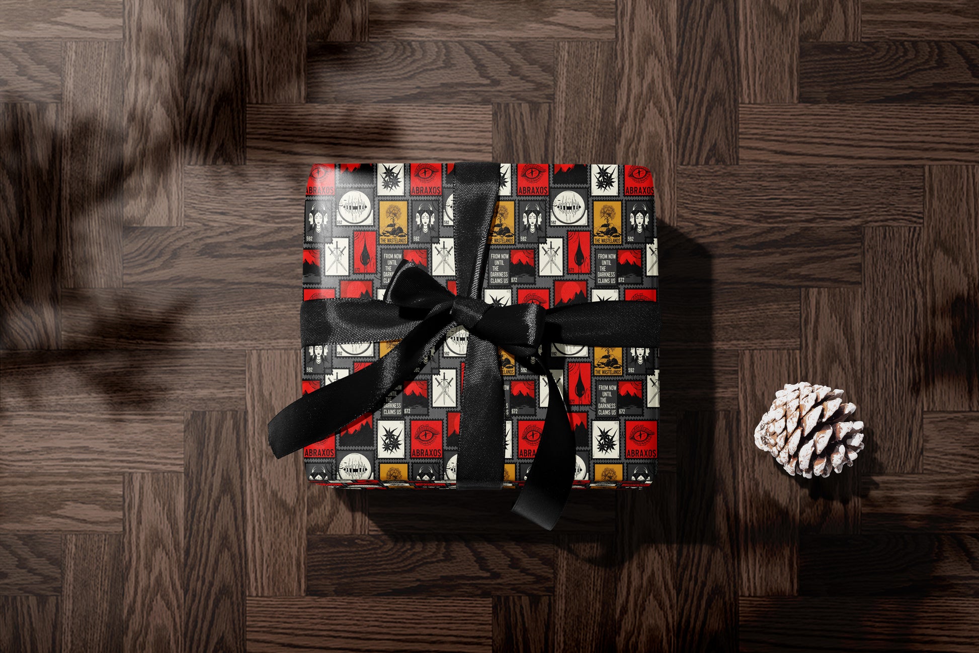 Throne of Glass Abraxos Wrapping Paper - MagicMerchEmporium