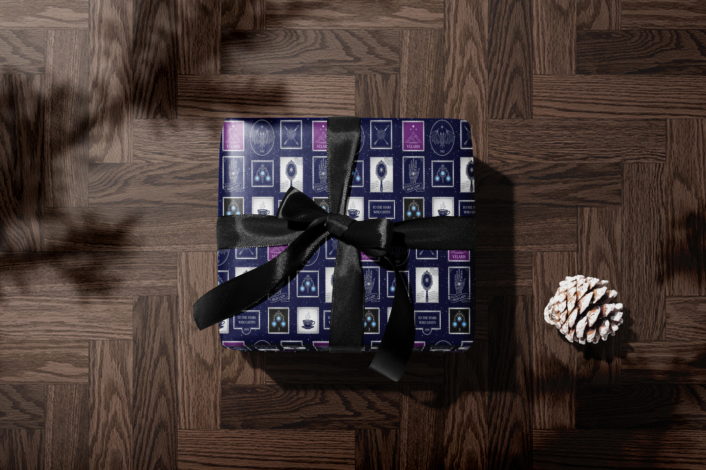 Luxury ACOTAR Velaris Wrapping Paper - MagicMerchEmporium